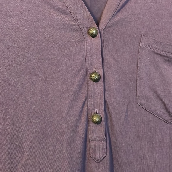 Soft Surroundings Purple Long Sleeve Tunic Top size XS - Picture 8 of 15